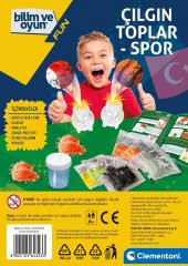 Clementoni Bilim ve Oyun Çılgın Toplar Spor 64323 - 5