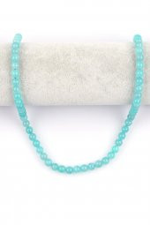 Amazonit ( AAA Kalite ) Doğal Taş Dizi 6 mm Küre Kesim thumbnail 2