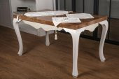 Finezza Ambra Kadife Nakışlı Runnerlı Krem Salon Takımı 4 Parça - 1249 - 1