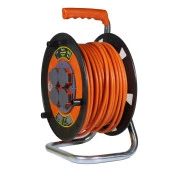 Bylion 20 Metre 3x1.5 mm Seyyar Makaralı Uzatma Kablosu Kapaklı Termal Sigortalı - 2
