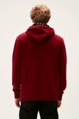 Bad Bear Bad Neck Kapüşonlu Erkek Lava Sweatshirt Bordo - 5