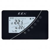 ECA Poly Touch 400 B Kablosuz Programlanabilir Termostatı Siyah - 1