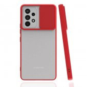 Samsung Galaxy A73 Kılıf Palm Buzlu Kamera Sürgülü Silikon Kılıf - 6