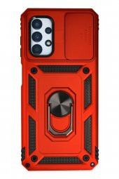 Samsung Galaxy A33 Kılıf Pars Lens Yüzüklü Standlı Silikon Kılıf thumbnail 3