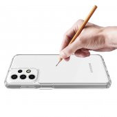 Samsung Galaxy A13 4G Kılıf Olex Antishock Şeffaf Silikon Kılıf - 4