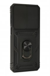 Samsung Galaxy M33 Kılıf Pars Lens Yüzüklü Standlı Silikon Kılıf - 2