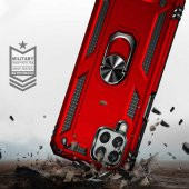 Samsung Galaxy M33 Kılıf Sofya Yüzüklü Standlı Silikon Kılıf thumbnail 6