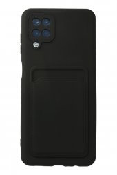 Samsung Galaxy M32 Kılıf Kelvin Kartvizitli Şık Silikon Kılıf - 1