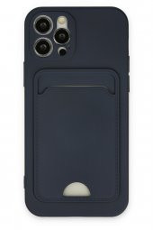 iPhone 12 Pro Kılıf Kelvin Kartvizitli Şık Silikon Kılıf - 5