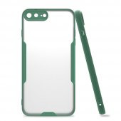 Apple iPhone 8 Plus Kılıf Platin Tam Koruma Şık Silikon Kapak - 8