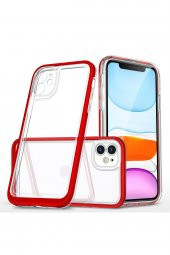 iPhone 11 Kılıf Lims Arkası Şeffaf Tasarım Silikon Kılıf thumbnail 2