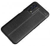 Oppo A55 4G Kılıf Focus Derili Kamera Korumalı SilikonKılıf - 11