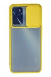 Oppo A55 5G Kılıf Palm Buzlu Kamera Korumalı Silikon Kılıf - 7