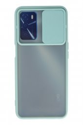 Oppo A55 5G Kılıf Palm Buzlu Kamera Korumalı Silikon Kılıf - 9