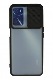 Oppo A16 Kılıf Palm Buzlu Kamera Korumalı Silikon Kılıf - 1