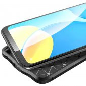 Oppo A16 Kılıf Focus Derili Kamera Korumalı Silikon Kılıf - 9