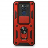 Xiaomi Redmi Note 9 Kılıf Pars Lens Yüzüklü Silikon Kılıf - 4