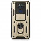 Xiaomi Redmi Note 9 Kılıf Pars Lens Yüzüklü Silikon Kılıf - 6