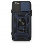 iPhone 6 Kılıf Pars Lens Yüzüklü Standlı Silikon Kılıf thumbnail 5