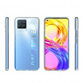 Realme 8 Pro Kılıf Lüx Kamera Korumalı Şeffaf Silikon Kılıf - 3