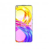 Realme 8 Pro Kılıf Lüx Kamera Korumalı Şeffaf Silikon Kılıf - 6