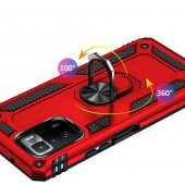 Poco X3 GT Kılıf Sofya Yüzüklü Standlı Silikon Kılıf thumbnail 7