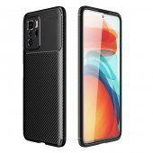 Poco X3 GT Kılıf Focus Karbon Kamera Korumalı Kılıf - 1