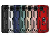 Realme C21 Kılıf Sofya Yüzüklü Standlı Silikon Kılıf - 2