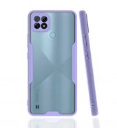 Realme C21 Kılıf Platin Kamera Korumalı Silikon Kılıf - 9