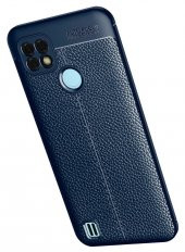 Realme C21 Kılıf Focus Derili Kamera Korumalı Kılıf thumbnail 10