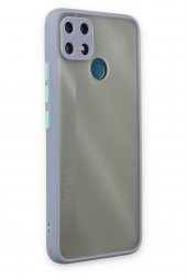 Realme C25S Kılıf Montreal Buzlu Kamera Korumalı Silikon Kılıf - 5