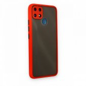 Realme C25 Kılıf Montreal Buzlu Kamera Korumalı Silikon Kılıf - 4