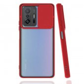 Xiaomi Mi 11T Pro Kılıf Palm Buzlu Kamera Korumalı Silikon Kılıf - 4