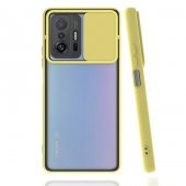 Xiaomi Mi 11T Pro Kılıf Palm Buzlu Kamera Korumalı Silikon Kılıf - 9