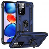 Xiaomi Redmi Note 11 Pro Kılıf Sofya Yüzüklü Stand Silikon Kılıf - 4