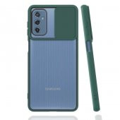 Samsung Galaxy M52 5G Kılıf Palm Buzlu Slaytlı Silikon Kılıf - 7