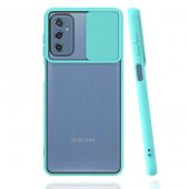Samsung Galaxy M52 5G Kılıf Palm Buzlu Slaytlı Silikon Kılıf - 10