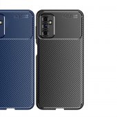 Samsung Galaxy M52 Kılıf Focus Karbon Silikon Kılıf - 3