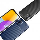 Samsung Galaxy M52 Kılıf Focus Karbon Silikon Kılıf - 7