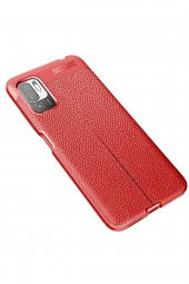 Xiaomi Redmi Note 10 5G Kılıf Focus Derili Silikon Kılıf thumbnail 2