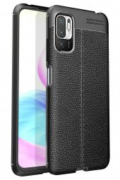 Xiaomi Redmi Note 10 5G Kılıf Focus Derili Silikon Kılıf thumbnail 6