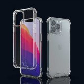 iPhone 13 Pro Kılıf Olex TPU Antishock Şeffaf Silikon Kılıf - 7