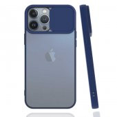iPhone 13 Pro Kılıf Palm Buzlu Kamera Korumalı Silikon Kılıf - 5