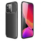 iPhone 13 Pro Kılıf Focus Karbon Kamera Korumalı Kılıf - 1