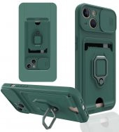 iPhone 13 Kılıf Zuma Kamera Korumalı İpli Silikon Kılıf thumbnail 5