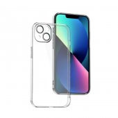 iPhone 13 Mini Kılıf Lüx Kamera Korumalı Şeffaf Silikon Kılıf - 2