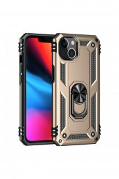 iPhone 13 Mini Kılıf Sofya Yüzüklü Standlı Silikon Kılıf thumbnail 8