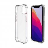 iPhone 13 Kılıf Olex TPU Antishock Şeffaf Silikon Kılıf thumbnail 8