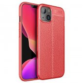 iPhone 13 Kılıf Focus Derili Kamera Korumalı Kılıf - 3