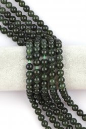 Kanada Yeşim ( A Kalite ) Doğal Taş Dizi 8 mm Küre Kesim thumbnail 1